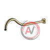 Держатель настенный Lemark LM4887B для лейки верхнего душа, бронза