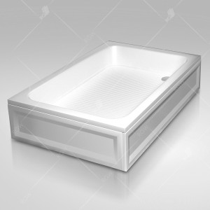 Душевой поддон  70*90*15 h 27 RGW B/CL-S-A /Прямоуг Ø60 Акриловый (FW5-5)