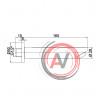 Излив RGW SP-147 165*50 Хром