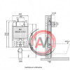 Бачок сливной OLI 74 SIMFLEX, механический, OLI