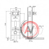 Инсталляция Expert plus (0400*1130*0150), механическая, OLI