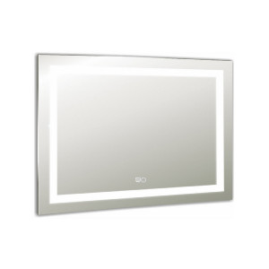 Зеркало с LED подсветкой Адель 1000х800 - 2 DORATIZ 2711.904, двойной подогрев, сенсорный выключатель с функцией плавного диммирования