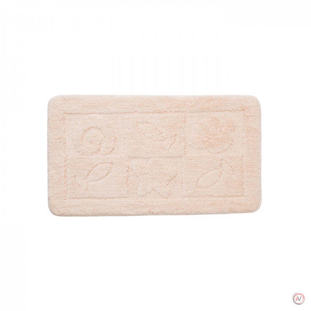 Коврик для ванной комнаты, 40*70 см, микрофибра, Reef (beige), Milardo, 310M470M12