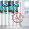 Штора для ванной комнаты, 180*180 см, PEVA, Paradise sky, Milardo, 534V180M11