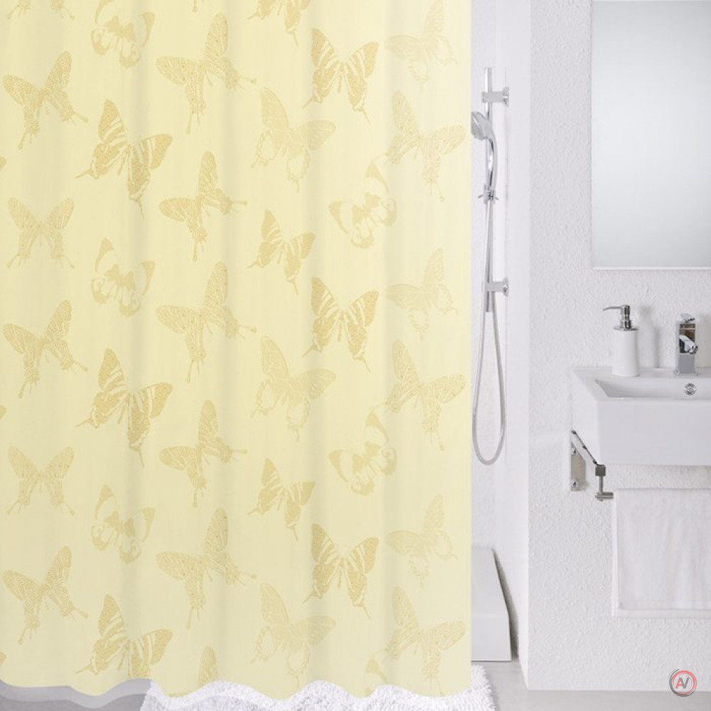 Штора для ванной комнаты, 180*200 см, полиэстер, Ivory dream, Milardo, 770P180M11