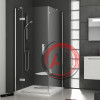 Неподвижная стенка для двери Ravak SmartLine SMPS-80 L левое, профиль блестящий, стекло прозрачное, 9SL40A00Z1