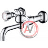 Смеситель для ванны с душем D&K Hessen.Torhall DA1413241 короткий излив хром