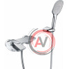 Смеситель Timo Helmi 4014/00-16Y chrome white для ванны и душа