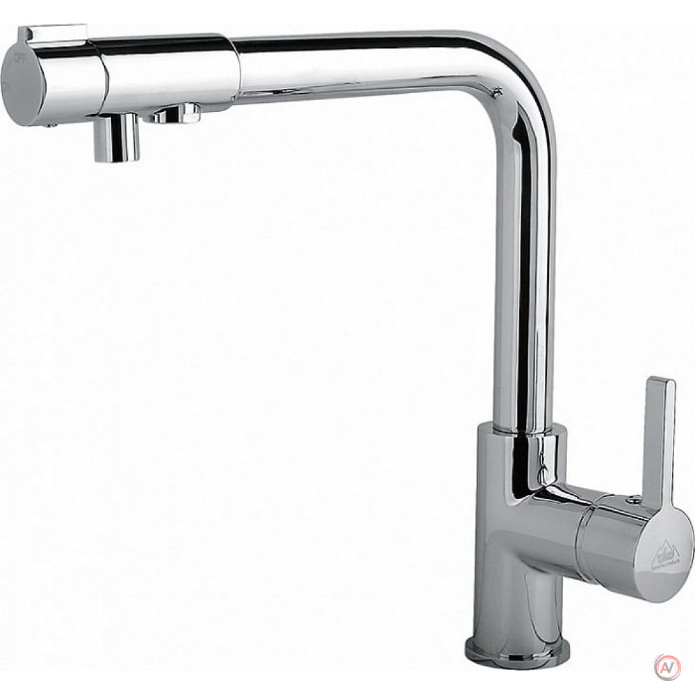Смеситель Timo Hette 1026/00F chrome для кухонной мойки, возможность подключения фильтра для воды