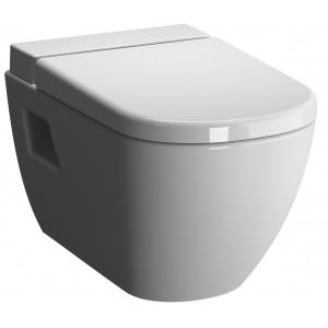 Подвесной безободковый унитаз  D-Light Rim-ex с бачком для чистящей жидкости VitrA fresh