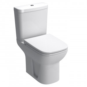 Комплект: унитаз S20 Open-back с сиденьем микролифт и механизмом смыва Geberit