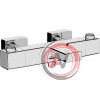 Термостат VitrA AquaHeat SS3 A47159EXP для ванны с душем