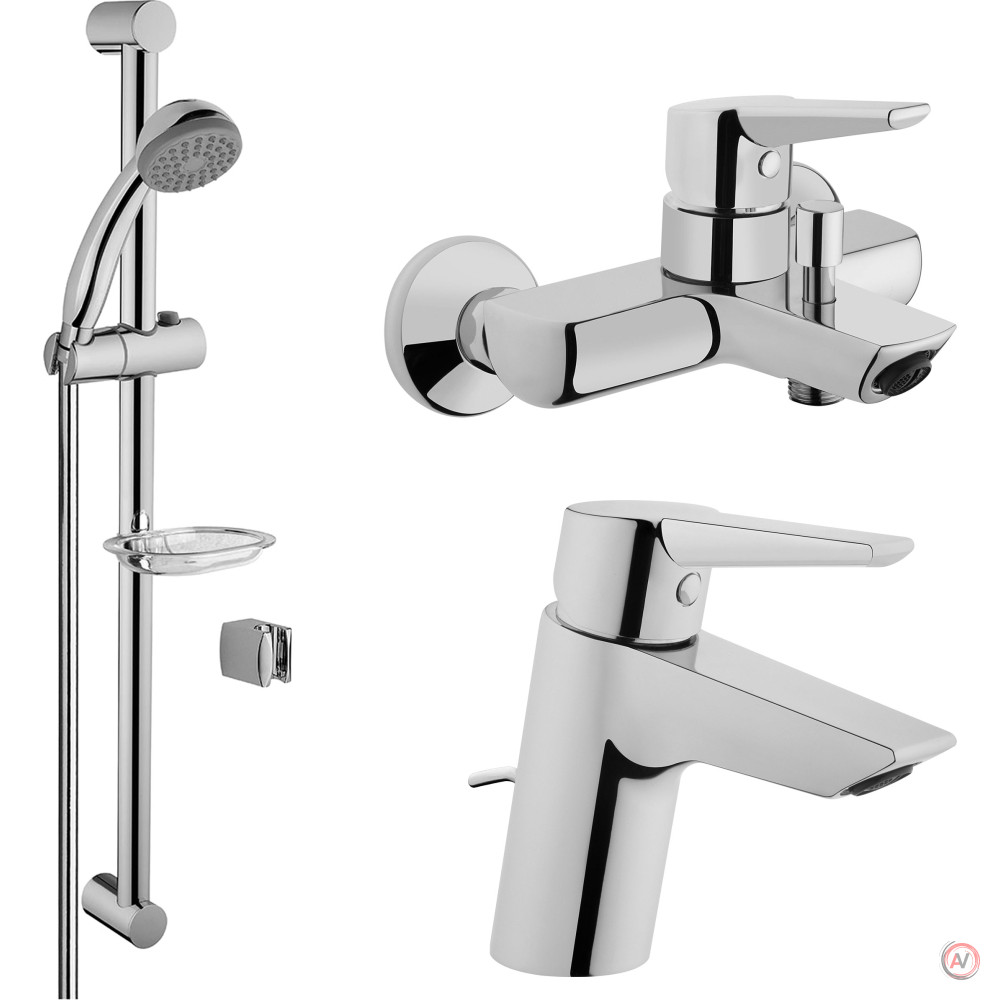 Solid S Комплект смесителей 3 в 1