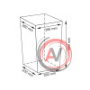 Ammer WB-370-M Плетеная корзина для белья с крышкой
