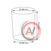 Leine WB-350-L Плетеная корзина для белья с крышкой