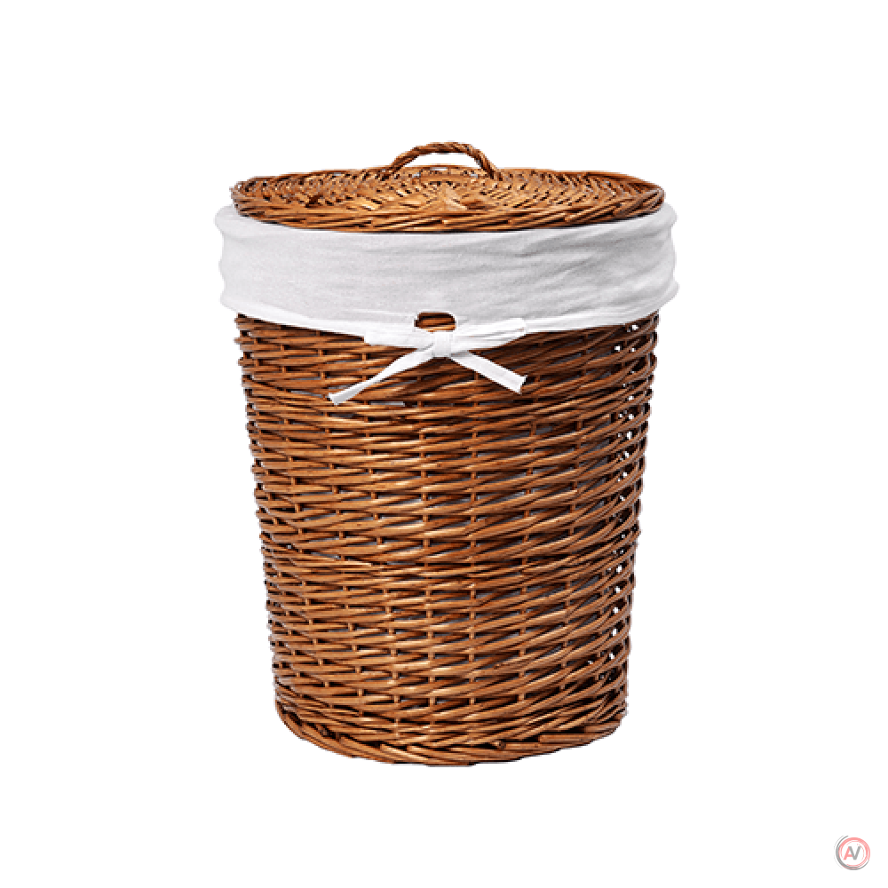 Leine WB-350-L Плетеная корзина для белья с крышкой