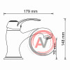 Isar 1303 Смеситель для умывальника