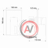 Alme 1551 Смеситель для душа