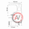Berkel 4869 Kаскадный смеситель для умывальника