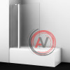 Berkel 48P02-110L Matt glass Fixed Стеклянная шторка на ванну