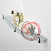 Leine K-5044WHITE (ранее К-5024WHITE) Полка стеклянная с бортиком