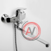 Rossel 2802L Смеситель для ванны с длинным изливом