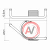 K-1077Right Поручень для ванны