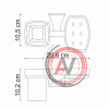 Wern K-2526 Держатель стакана и мыльницы