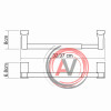 Leine K-5091 (ранее К-5022D) Держатель бумажных полотенец