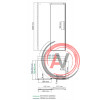 Alme 15R06 Душевой уголок