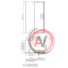 Alme 15R33 Душевой уголок