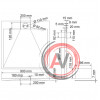 Alme 15T03 Душевой поддон
