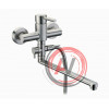 Wern 4202L Смеситель для ванны с длинным изливом