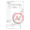 Glan 6603H Смеситель для умывальника