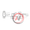 BEYOND напольное биде 580 BTW ONYX
