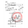 Раковина Grohe Cube Ceramic 3947400H