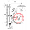 Душевая стойка Grohe Vitalio Start Shower System 26698000 хром