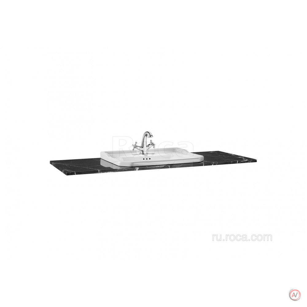 CARMEN мраморная столешница, black marquina