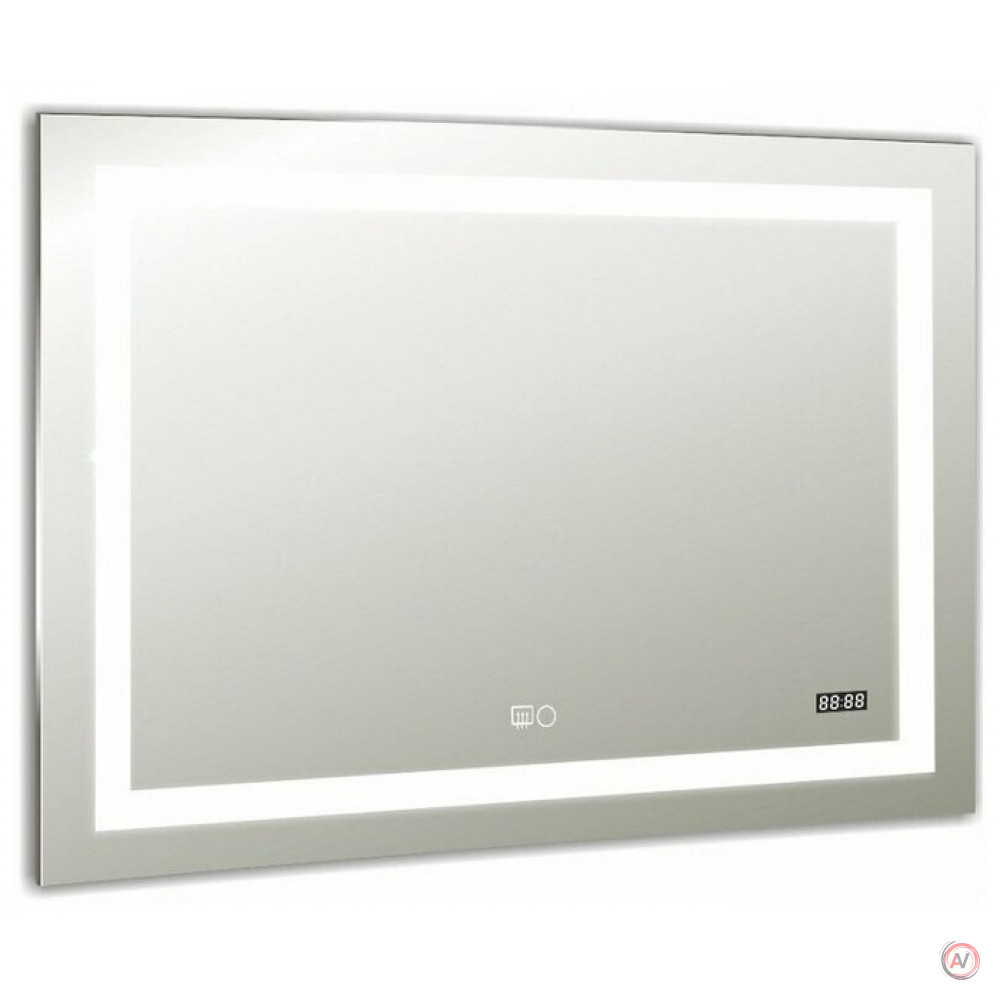 Зеркало с LED подсветкой Адель 800х600 DORATIZ 2711.907, сенсорный выключатель с функцией плавного диммирования