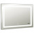 Зеркало с LED подсветкой Адель 800х600 DORATIZ 2711.907, сенсорный выключатель с функцией плавного диммирования