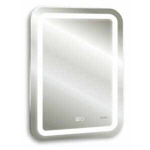 Зеркало с LED подсветкой Марта 550х800 - 3 DORATIZ 2711.908, подогрев, часы, сенсорный выключатель с функцией плавного диммирования