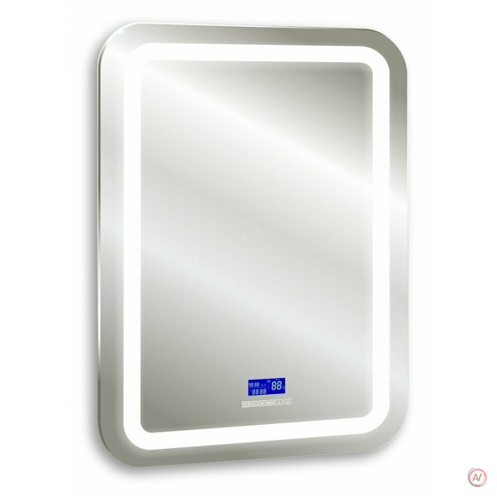 Зеркало с LED подсветкой Марта 550х800 - 6 DORATIZ 2711.909, модуль мфм, подогрев, сенсорный выключатель с функцией плавного диммирования