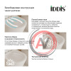 Унитаз-компакт, безободковый, Drum, DRU2DSEi24, IDDIS
