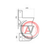 Унитаз-компакт, безободковый, Drum, DRU2DSEi24, IDDIS
