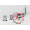 Смеситель для ванны Ravak WF 025.00 врезной X070060