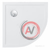 Душевой поддон Aquaton Калифорния 80x80 в четверть круга белый 1A713936CA010