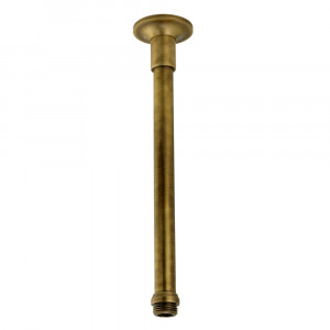 RICAMBI VERTICAL Кронштейн потолочный для верхнего душа, L-250 mm., d-18 mm., 1/2"x1/2", бронза
