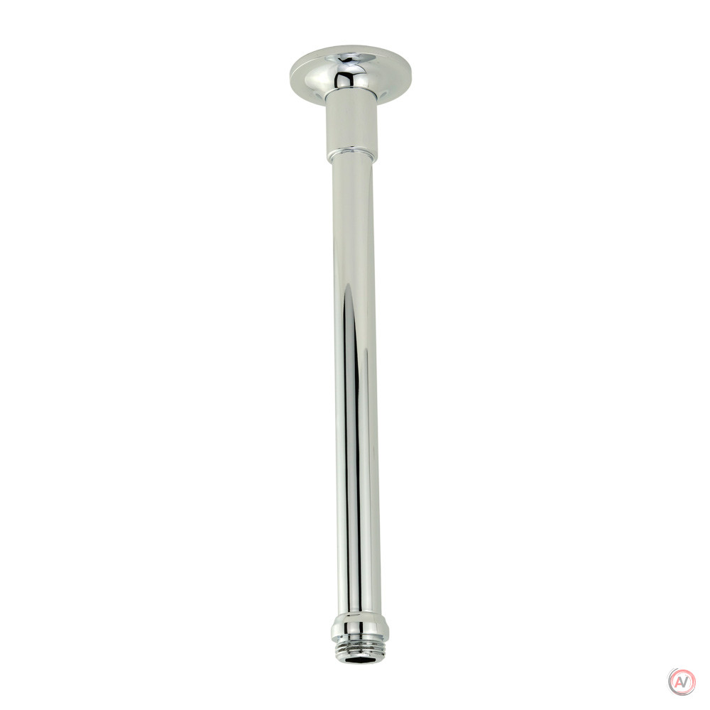 RICAMBI VERTICAL Кронштейн потолочный для верхнего душа, L-250 mm., d-18 mm., 1/2"x1/2", хром