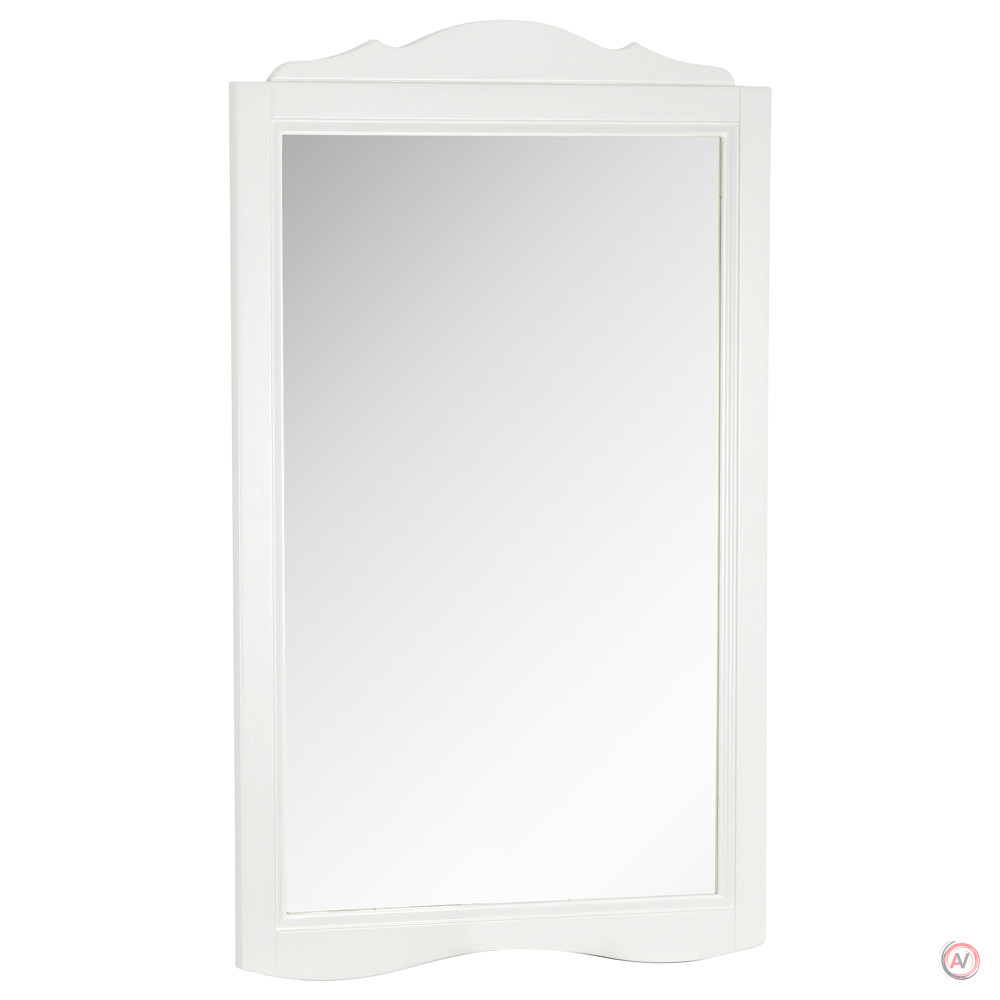 BELLA Зеркало прямоугольное 68xH113x3 см, цвет: BIANCO MAT PATINATO
