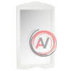 BELLA Зеркало прямоугольное 68xH113x3 см, цвет: BIANCO MAT PATINATO